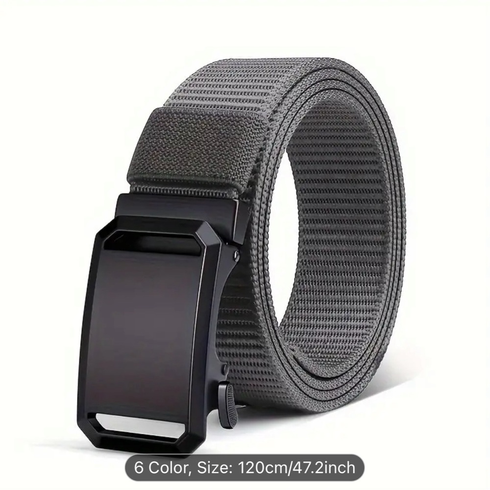 Belt gray canvas